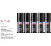 5x LIQUI MOLY Motorbike Kettenspray weiß white Grease 1592 Flasche Alu 50 ml