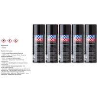5x Liqui Moly Motorbike Kettenspray weiß white Grease Dose Aerosol 400 ml