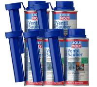 5x Liqui Moly Ventil-Sauber 1014 Kraftstoff-Additiv Benzinzusatz 150 ml