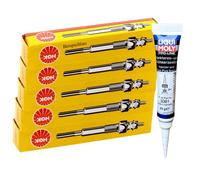 5x NGK 3238 Glühkerzen + LIQUI MOLY Fett für
