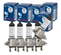 5x Original BOSCH Pure Light Glühlampe Halogen H7 12V 55W PX26D Glühbirne PKW