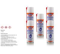 5x Original LIQUI MOLY 3079 Bremsen Anti Quietsch Spray Dose Aerosol 400 ml