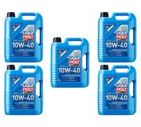 5x Original Liqui Moly 5L Super Leichtlauf 10W-40 Motoröl Motorenöl Öl Oil 1301