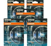 5x OSRAM COOL BLUE INTENSE W5W DUOPack Blinkleuchte 12V W21x95d Glühbirnen