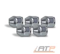 5x RADMUTTER KEGELBUND M12x1,5 FÜR KIA CARENS CARNIVAL CEED CERATO EV3 EV6 NIRO
