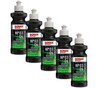5x SONAX Lackpolitur PROFILINE NP 03-06 02081410 Poliermittel Lackpflege