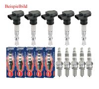 5x STELLOX Zündspule+NGK Zündkerze für Renault Safrane II B54_ 2.5 20V
