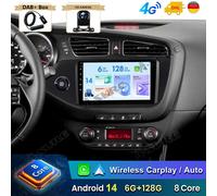 6+128G Android 14 Autoradio RDS Apple Carplay DAB+ Kam Für KIA CeeD JD 2012-2017