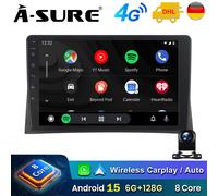 6+128G Für VW T5 Multivan Transporter 2010-15 Android 15 Autoradio GPS Navi Kam