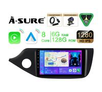 6+128GB Android 15 Autoradio Carplay Navi Für KIA Cee'D JD 2012-2017 Kam+DAB