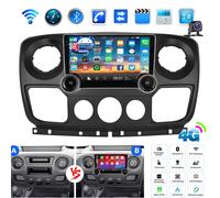 6+128GB Android 15 Carplay Autoradio NAVI Für Opel Movano B Renault Master 3 GPS