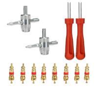 6/12x Reifen Ventil Auszieher Basis Schnellentferner Reifen Reparatur Werkzeug,'