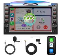 6.2'' Auto-Stereo-CD-DVD-Player Wireless Carplay Android Auto mit DAB+ RDS Radio