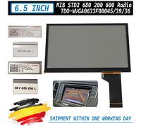 6.5" Glas Touch Screen Digitizer 200 600 MIB STD2 Radio NAV TDO-WVGA0633F00045