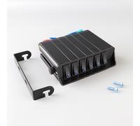 6 Gang Kippschalter Schalttafel Box 12V/24V für Auto Boote Marine Lastwagen