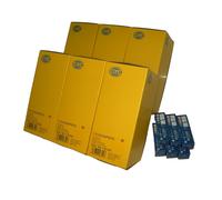 6 HELLA Zündspulen 5DA193175-541 + 6 BOSCH Zündkerzen FR7LDC+ für BMW E36 E34