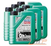 6 L LITER LIQUI MOLY RASENMÄHER-Öl SAE 30 MOTOR-ÖL 4 TAKT ÖL
