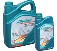 10 (2x5) Liter ADDINOL SAE 5W-40 Super Light 0540