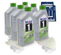 6 Liter Mobil 1 ESP LV 0W-30 Motoröl API SN SL ACEA A5 B5 C2 VOLVO 95200377 MB
