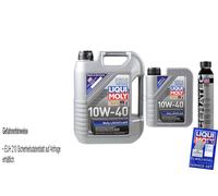 6 Liter Original Liqui Moly Set MoS2 Leichtlauf 10W-40 Ceratec Motorenöl
