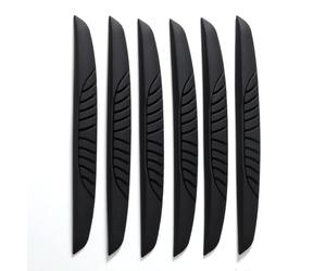 6 stück Autotür Kantenschutz, Türkantenschutz Auto, Kantenschutz für autotüren, Selbstklebend Türkantenschoner Auto, Schwarz, Kratzfest, Gummi Türkantenschoner, für alle Modelle Autospiegel, Autotür