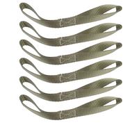 6 Stück Motorrad-Spanngurte, 1,5 mm, robuste Ratschen-Spanngurte, weiche