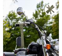 6 Stück Motorrad-Spanngurte mit weicher Schlaufe, 1,5 mm, strapazierfähige