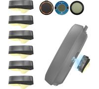 6 Stücke Ersatz Metallplättchen Set kompatibel mit OOONO Parkscheibe 3/2 /