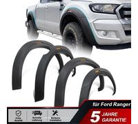6-tlg Kotflügelverbreiterung Radlauf für Ford Ranger T7 T8 2016-2022 Wildtrak