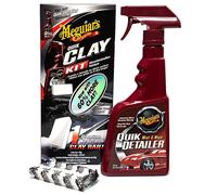 Meguiars Quik Clay Pflegesystem mit Reinigungsknete