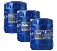 60 Liter (3x20) MANNOL 4112 Longlife Antifreeze AF12+ Kühlerfrostschutz rot G12+