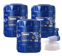 2x5 Liter 5W-30 Motoröl MANNOL Energy 5W30 VW 502.00 505.00 ACEA A3 B3 MB 229.3