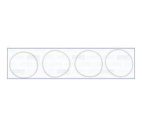 Zylinderlaufbuchsendichtungsset 60004200 AJUSA für ALFA ROMEO BMW RENAULT AUDI