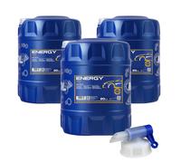 60L MANNOL Energy 5W-30 API SL/CF Öl Motoröl MN7511-20 inkl. Auslaufhahn