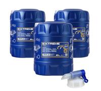 60L MANNOL Extreme 5W-40 API SN/CF Öl Motoröl MN7915-20 inkl. Auslaufhahn