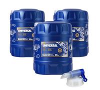 60L MANNOL Universal 15W-40 API SN/CH-4 Öl Motoröl MN7405-20 inkl. Auslaufhahn