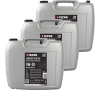 60L TECPO 5W-30 LONGLIFE PLUS MOTORÖL für VW 504.00 507.00 MB...
