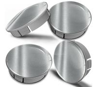60mm / 55mm Universal Nabenkappen Felgendeckel Nabendeckel Felgenkappen Silber