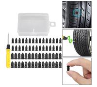 61pcs Reifenreparaturkit Gummischraubennägel Schraubendreher Doppelt Dauerhaft