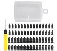 61pcs Reifenreparaturkit Gummischraubennägel Zum Fahren Speicherboxen Enthalten