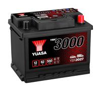 12V 62Ah 550A (EN) Yuasa YBX3027 SMF Autobatterie