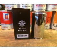 63813-90 ORIGINAL HARLEY ÖLFILTER CHROM FÜR EVO DYNA & SPORTSTER MODELLE ab 1990