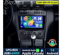 9" 64G Android 14 Autoradio Carplay GPS Navi für Mercedes Benz C/CLK KLASSE W203