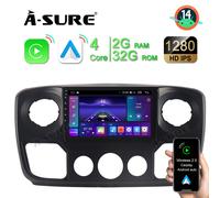 64G Android 15 für Renault Master III Opel Movano B Nissan NV400 Autoradio Navi