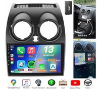 64G Für Nissan Qashqai J10 07-15 Android 13 Auto CarPlay Autoradio GPS NAVI DAB+