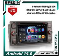 64GB Android 14 Autoradio DVD Navi Ford Focus C/S-Max Galaxy Transit Mondeo Kuga