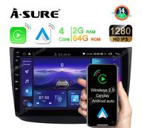 64GB Android 14 Autoradio GPS Für Mercedes-Benz Viano W639 2004-2014 Navi