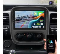 64GB CarPlay Android15 Autoradio Für Opel Vivaro B Renault Trafic 3 Navi GPS KAM