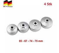 65 - 67 - 74 - 75 mm Ölfilterschlüssel Ölfilterkappe für VW Mercedes BMW AUDI DE