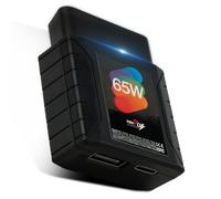 65W OBD2 USB Adapter Hochleistungs-Stecker, Dauerplus 12V/24V auf USB-C (PD) & USB-A, KFZ Stromversorgung für Tablet, Laptop, Dashcam & GPS, Schnelles Laden im Auto, LKW & Wohnmobil